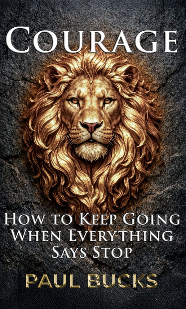 Book cover: Courage, by Paul Bucks.
