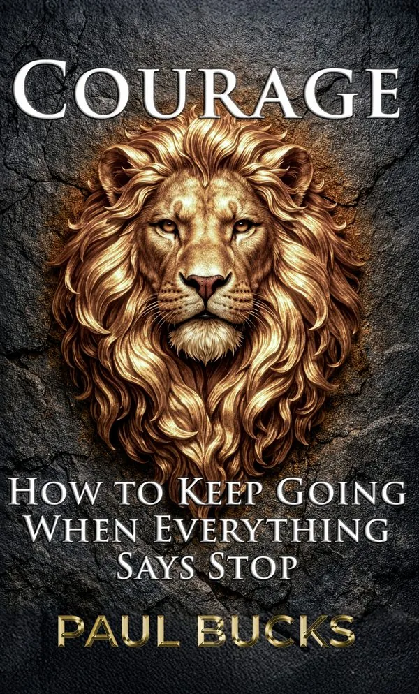 Book cover: Courage, by Paul Bucks.